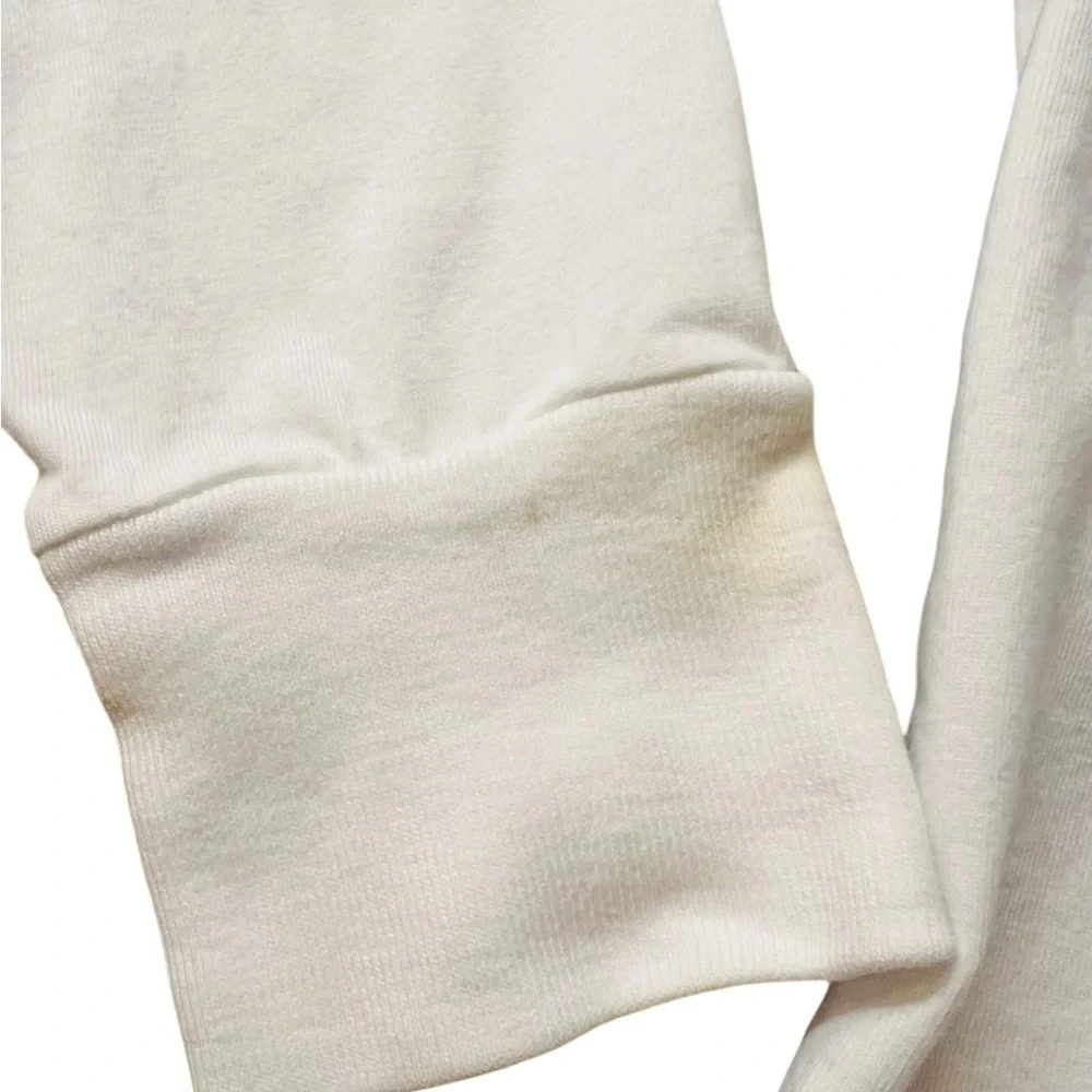 Ralph Lauren Kids White Long Sleeve Tee with Bear Graphic Size 8